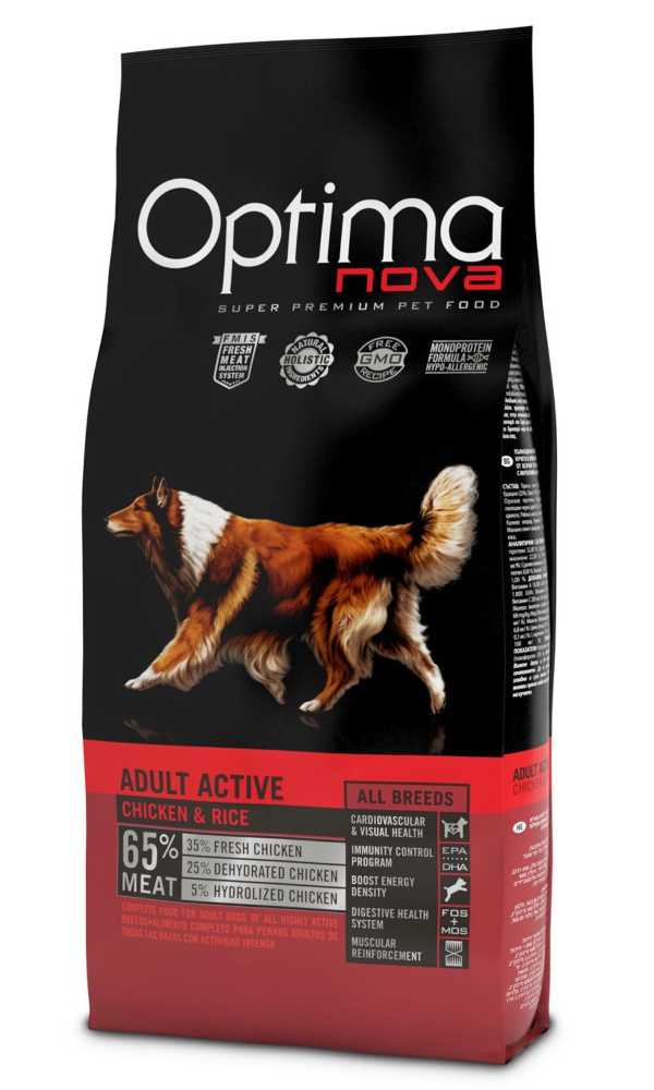 OPTIMAnova dog ADULT ACTIVE 12kg-11095