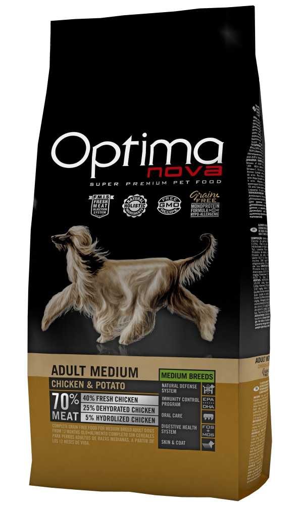 OPTIMAnova dog ADULT MEDIUM GF Chicken 2kg-11713