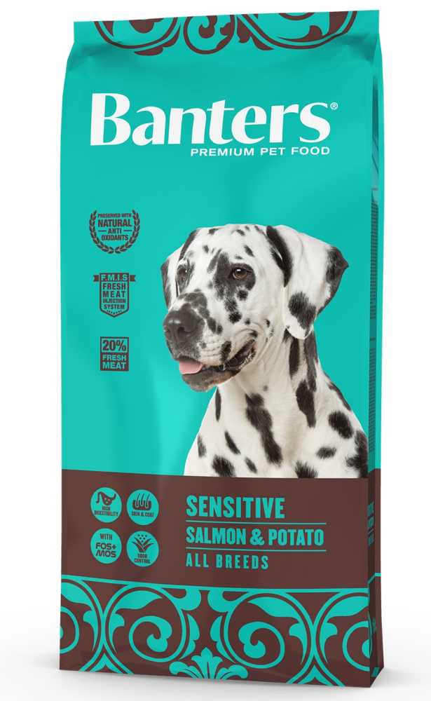Banters Sensitive Salmon&Potato 15kg-14609