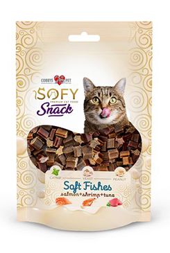 Pochoutka Aiko Cat SOFY Snack Soft Fishes 50g
