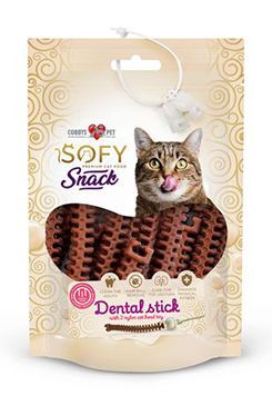 Pochoutka Aiko Cat SOFY Snack Dental Sticks Salmon 48g