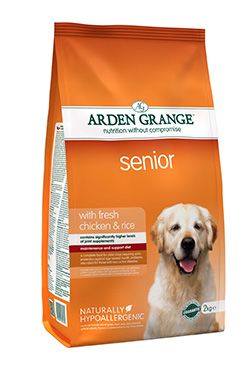 Arden Grange Dog Senior with fresh Chicken&Rice 2kg