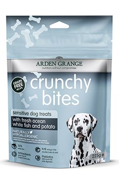 Arden Grange Crunchy Bites GF Sen.Oc.Wh.Fish&Pot.225g