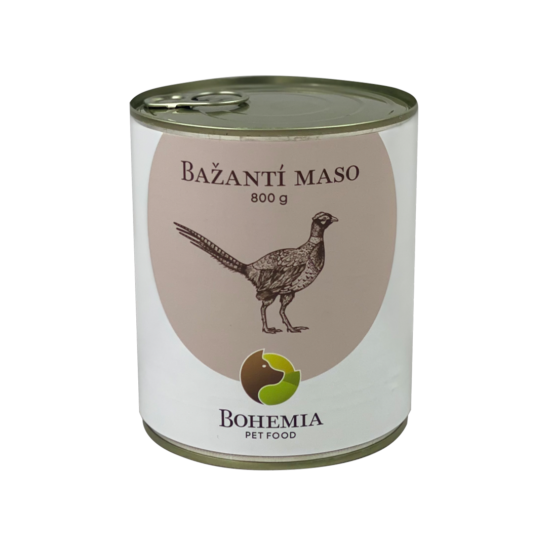 BOHEMIA Bažantí maso ve vlastní šťávě 800g