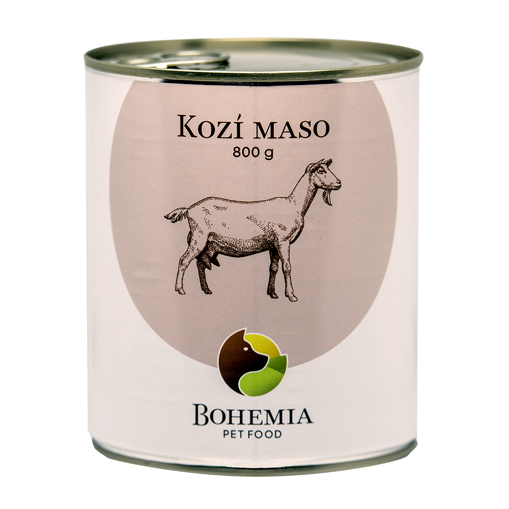 BOHEMIA Kozí maso ve vlastní šťávě 800 g