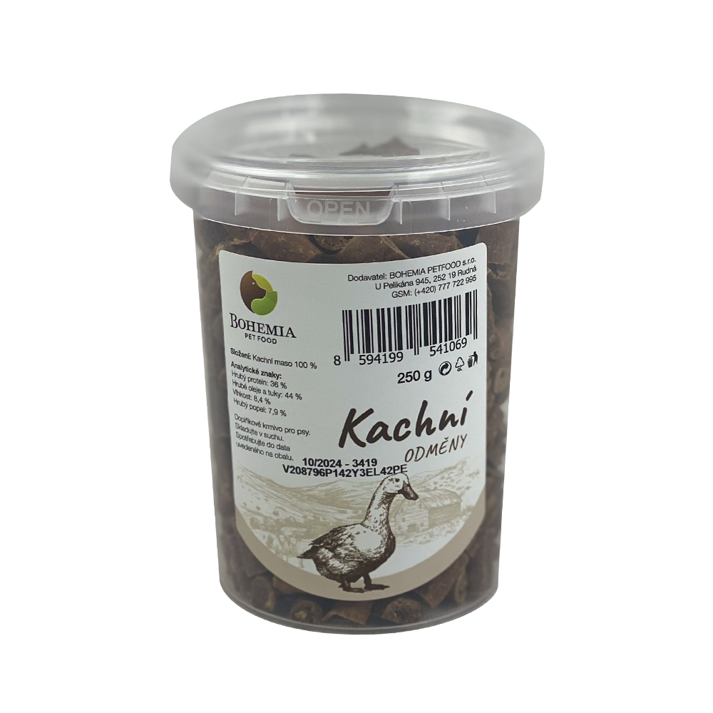 BOHEMIA Kachní odměny 250g