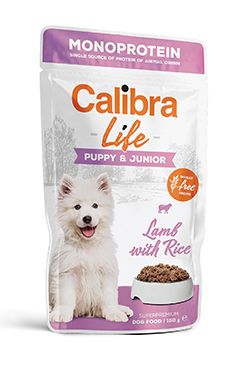 Calibra Dog Life kapsa Puppy&Junior Lamb 150g