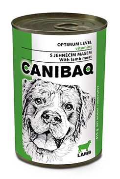 Canibaq dog konz. jehněčí 415g