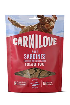 Carnilove Dog Soft Snack Sardines+Wild garlic 200g