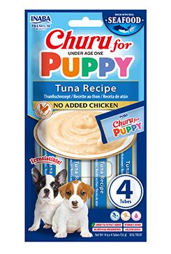 Churu Dog Puppy s tuňákem 56g