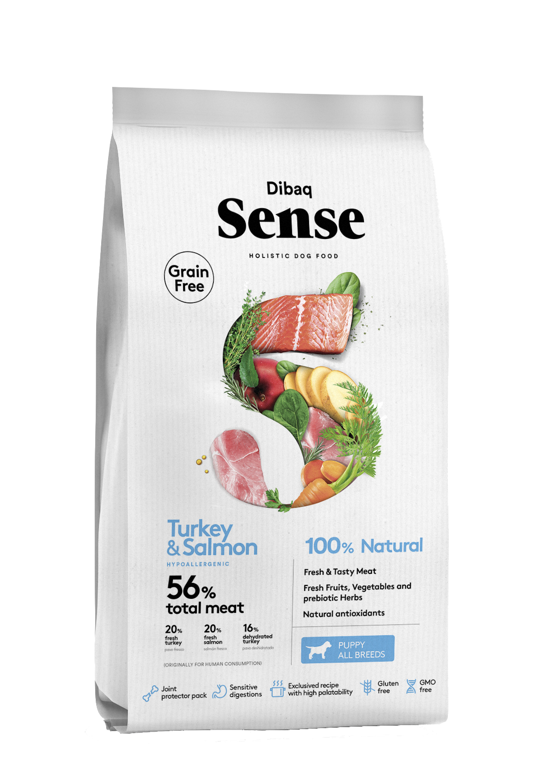 DIBAQ SENSE Salmon&Turkey PUPPY 12 kg