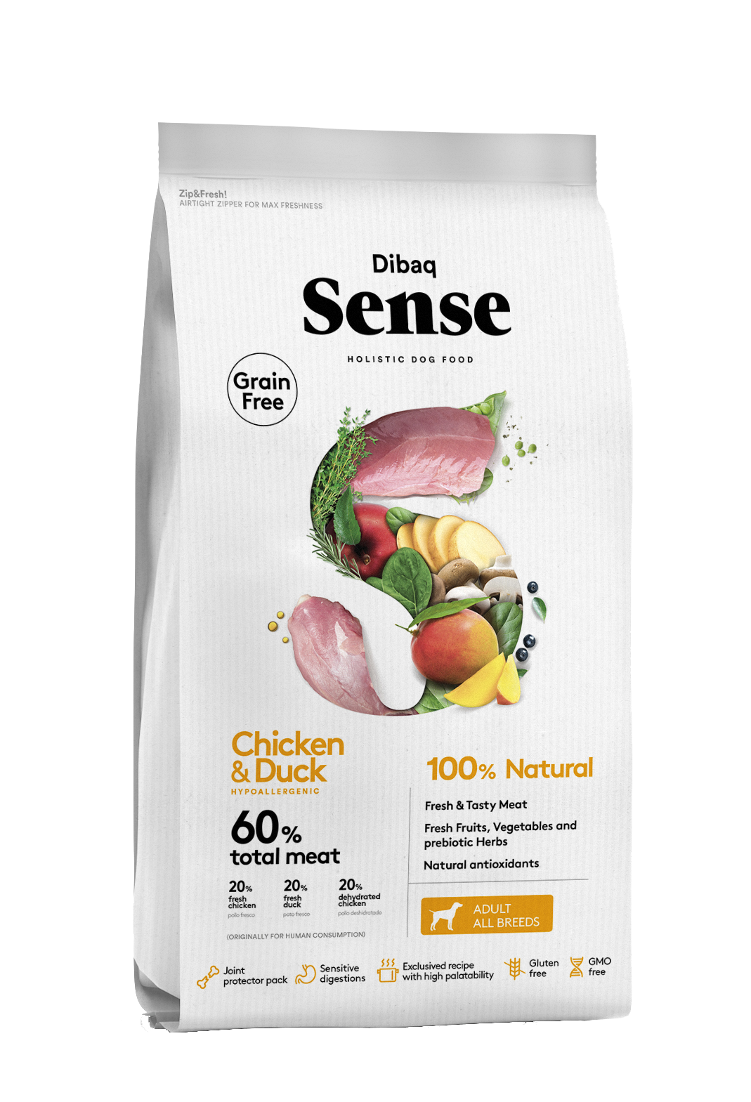 DIBAQ SENSE Chicken&Duck 12 kg