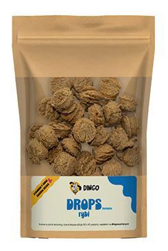 DINGO drops rybí bezlepkové 500g