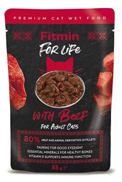 Fitmin FL cat kapsa Hovězí 85g
