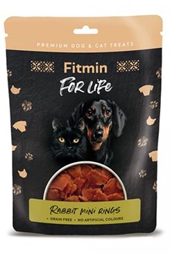 Fitmin FL dog,cat poch. Králičí mini kroužky 70g