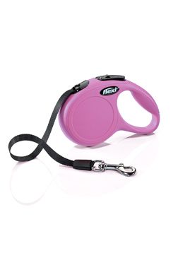 Vodítko FLEXI Classic NEW XS pásek 3m/12kg růžová