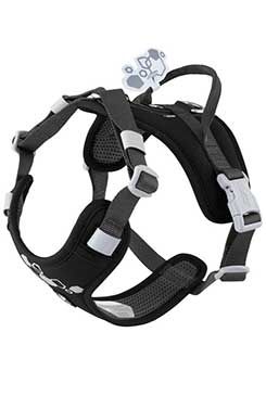 Postroj Hurtta Weekend Warrior II ECO černý 75-100