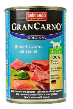 Animonda GRANCARNO konz. ADULT losos/špenát 400g