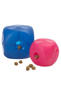 Hračka pes BUSTER Soft Cube modrá 12cm