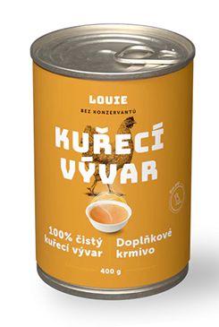 Louie Dog konz. Kuřecí vývar 400g
