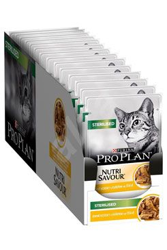 ProPlan Cat kapsa Sterilised Adult Chicken 26x85g
