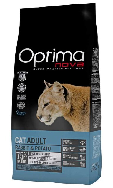 OPTIMAnova CAT RABBIT GRAIN FREE 2kg-11729 
