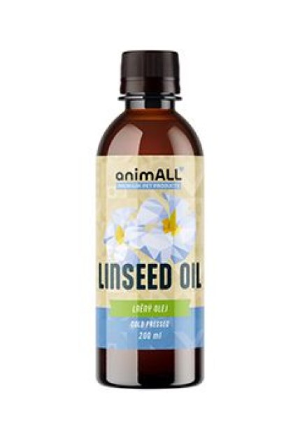 animALL Lněný olej 200ml