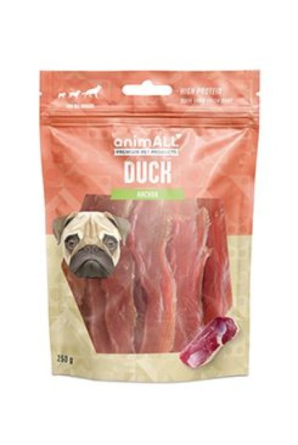 animALL Měkké kachní jerky 250g