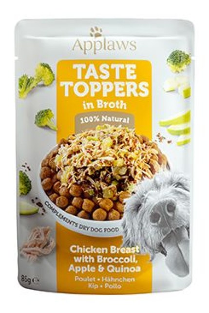 Applaws Dog kapsa Toppers Broth kuřecí s quinou 85g