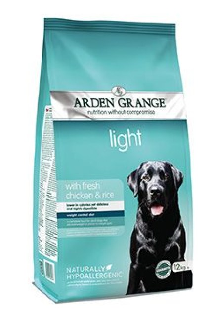 Arden Grange Dog Adult Light with fresh Chick&Rice12kg