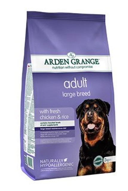 Arden Grange Dog Adult Large Breed fresh Chic&Rice2kg