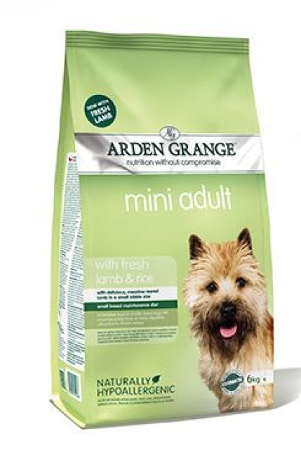 Arden Grange Dog Adult Mini with fresh Lamb&Rice 6kg