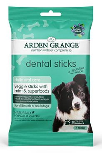 Arden Grange Dental Sticks with Mint&Superfoods 180g