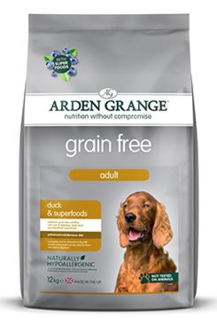 Arden Grange GF Dog Adult Duck&Superfoods 12kg