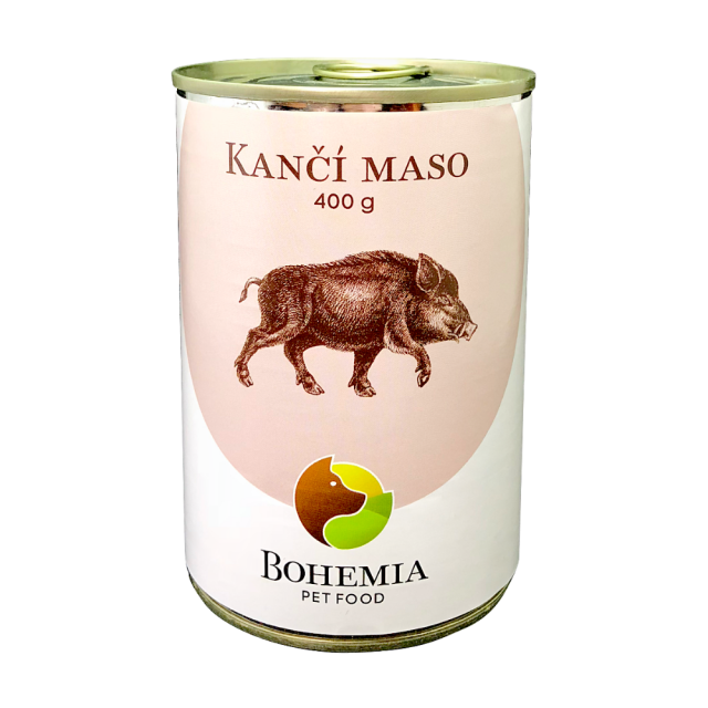 BOHEMIA Kančí maso ve vlastní šťávě 400 g