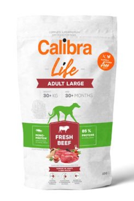 Calibra Dog Life Adult Large Fresh Beef 100g