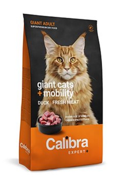Calibra Cat EXPERT+ Adult Giant cats & Mobility 400g