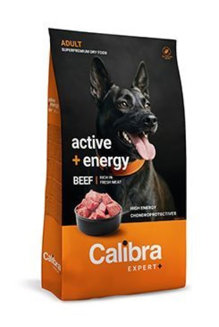 Calibra Dog EXPERT+ Adult Active&Energy Beef 100g