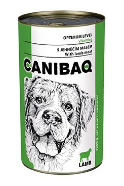 Canibaq dog konz. jehněčí 1250g