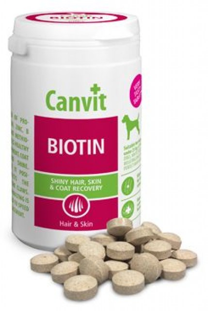 Canvit Biotin pro psy ochucený 230g