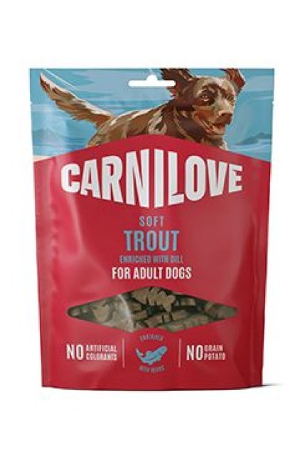 Carnilove Dog Soft Snack Trout+Dill 200g