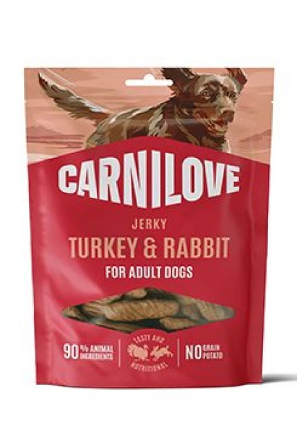 Carnilove Dog Jerky Turkey&Rabbit 100g