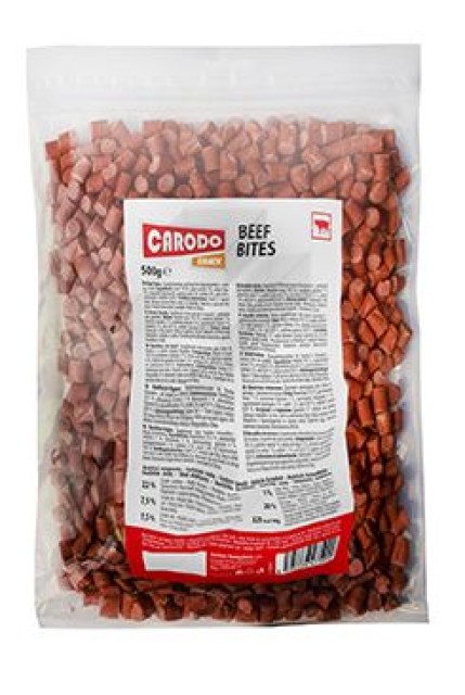 CARODO Dog poch. Hovězí kousky 500g
