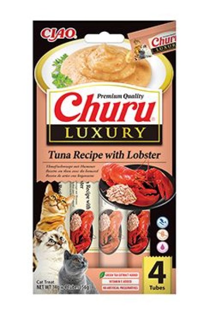 Churu Cat Luxury Tuna Recipe with Lobster 4x14g