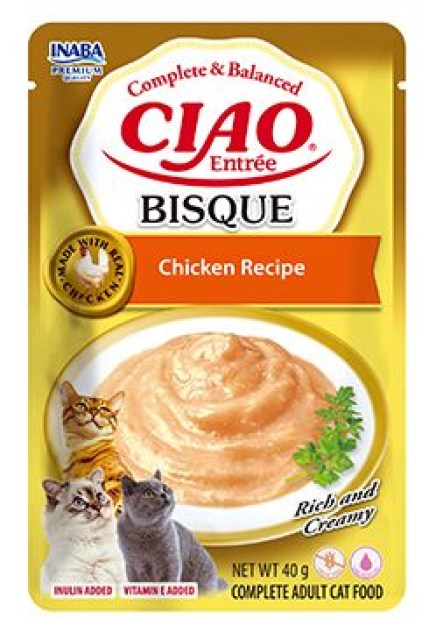 Churu Cat Entrée Bisque Chicken Recipe 40g