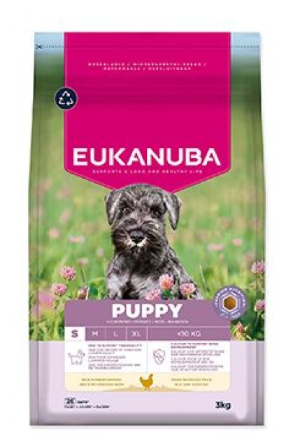 Eukanuba Dog Puppy Small rich in fresh Chicken 3kg