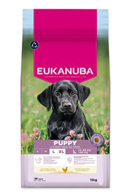 Eukanuba Dog Puppy Large rich in fresh Chicken 15kg