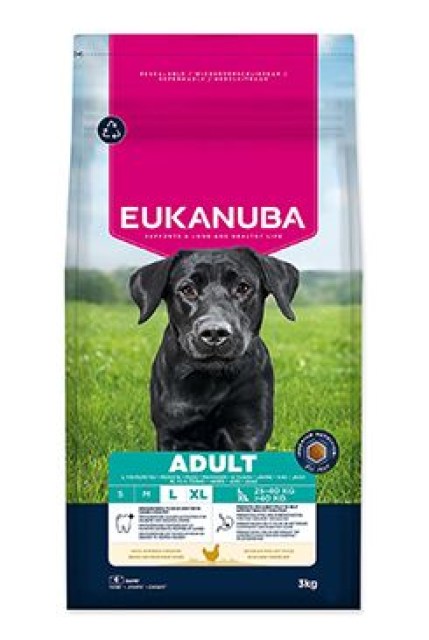 Eukanuba Dog Adult Large rich in fresh Chicken 3kg