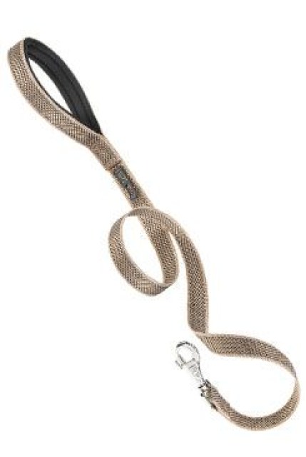Vodítko reflexní DAYTONA DELUXE G25/120 hnědé FP