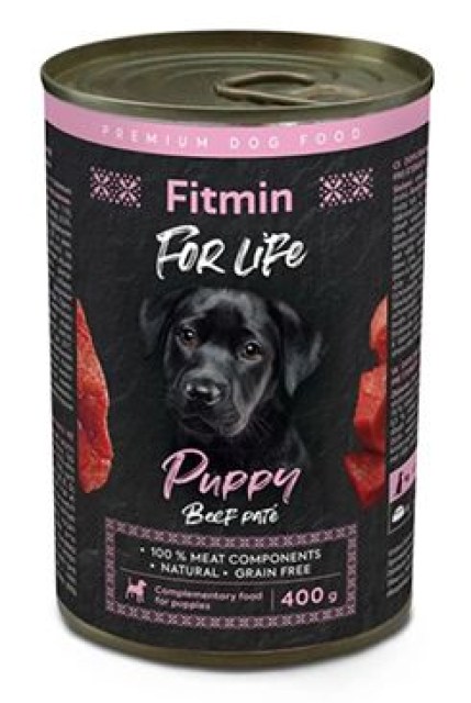 Fitmin For Life dog konz. pro štěňata Hovězí 400g